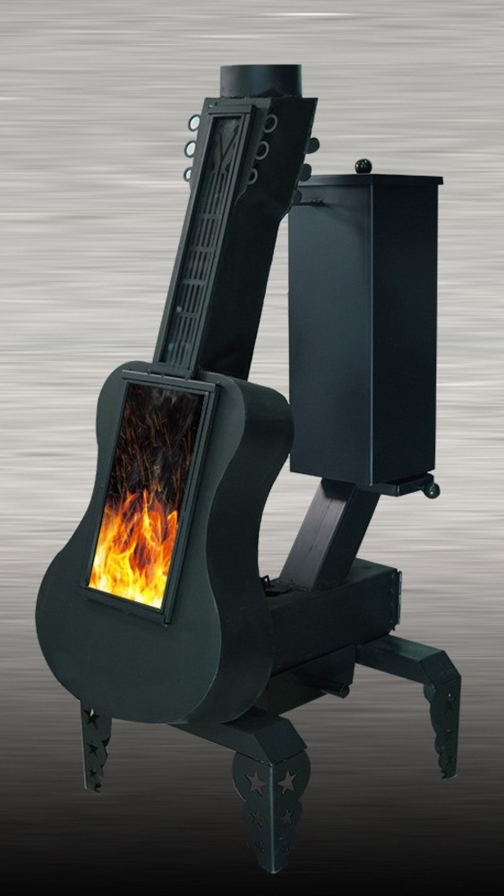 MS-G001 MANUEL GİTAR TİPİ PELET SOBA Hover